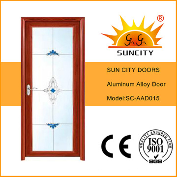 Precios de puertas de aluminio económico diseño indio (SC-AAD015)